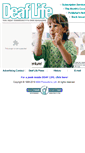 Mobile Screenshot of deaflife.com